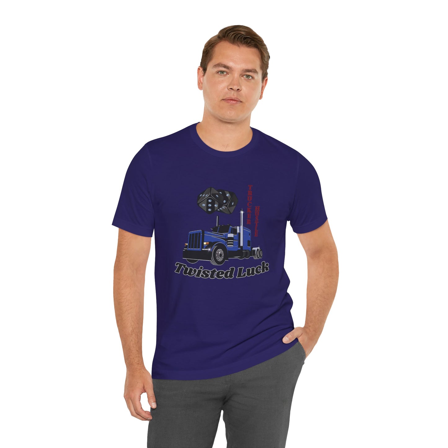 Trucker Hustle - Jersey Short Sleeve Shirt