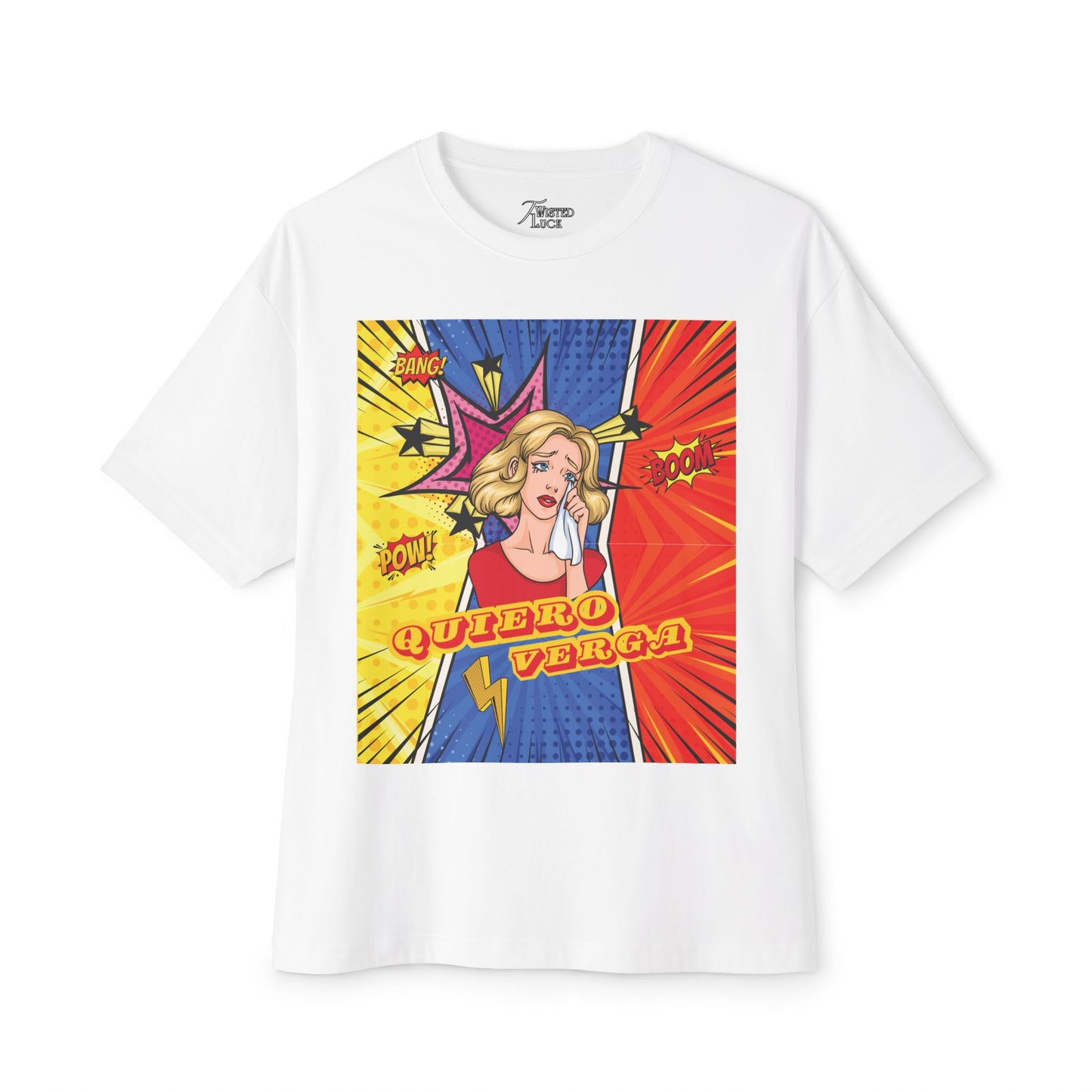 Quiero V- Oversized Boxy Tee