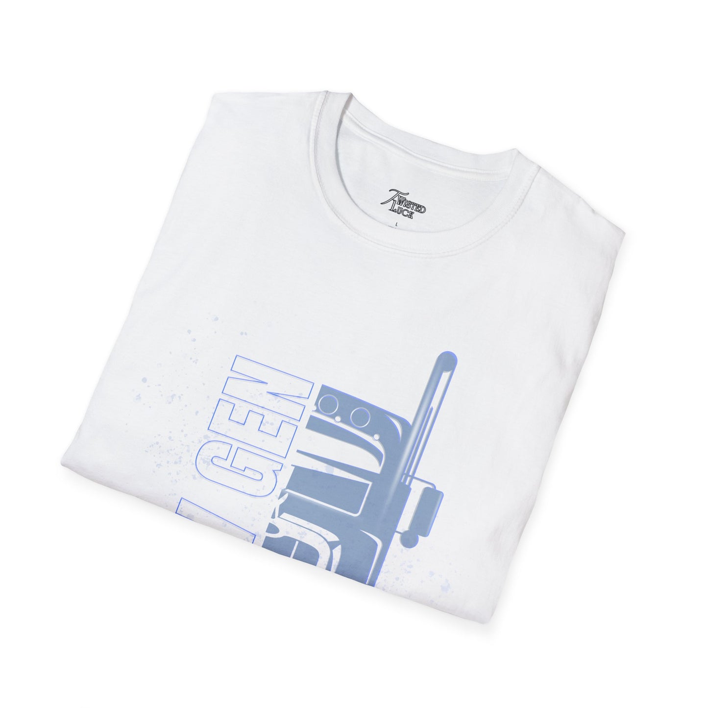 New Gen Truck Graphic T-Shirt, Unisex Softstyle Tee, Perfect for Truck Lovers, Gifts for Dad, Casual Wear, Birthday Present