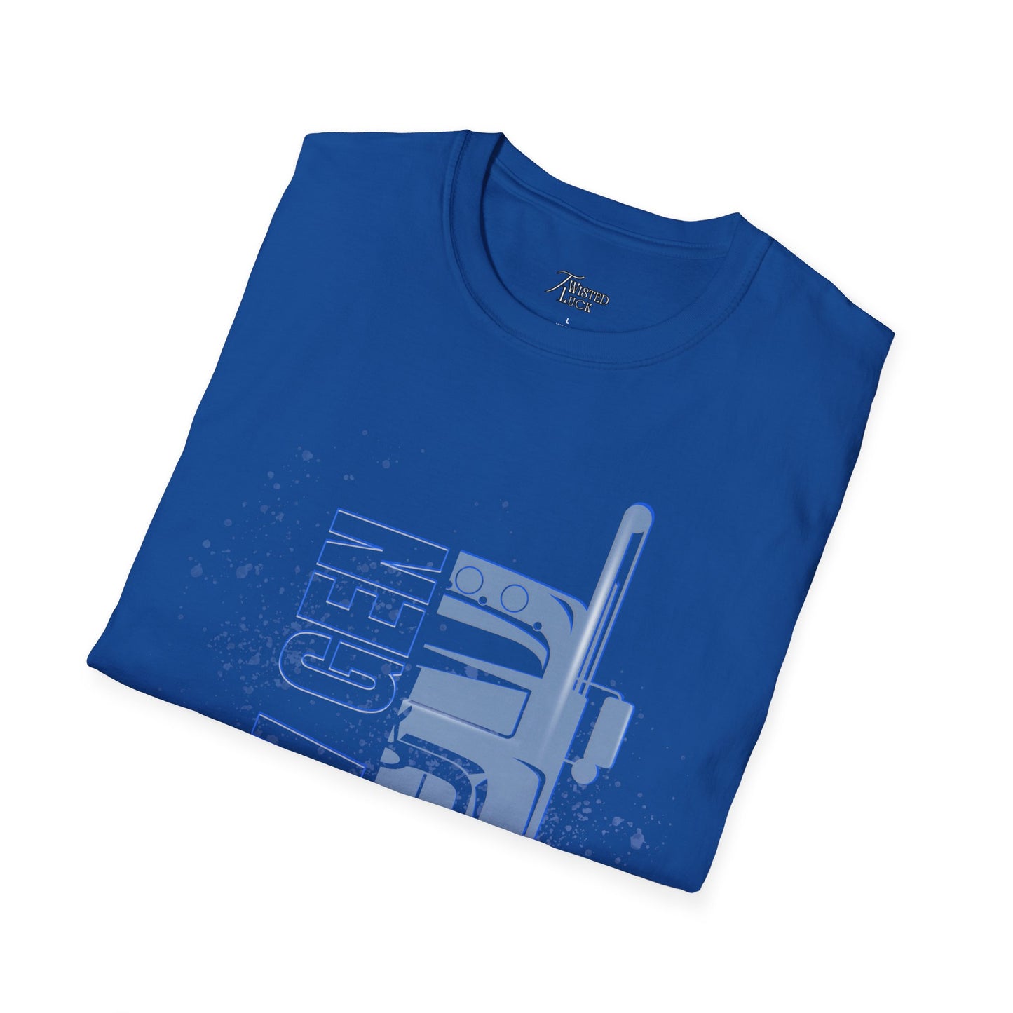 New Gen Truck Graphic T-Shirt, Unisex Softstyle Tee, Perfect for Truck Lovers, Gifts for Dad, Casual Wear, Birthday Present