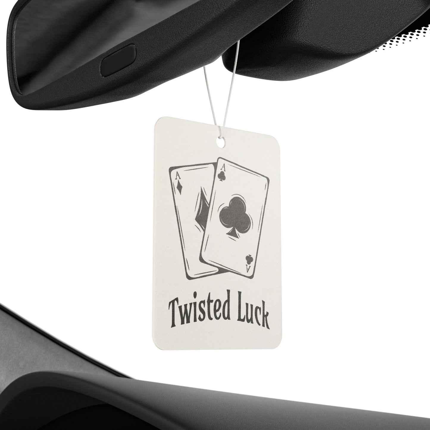 Twisted Luck Car Air Freshener, Poker Theme Car Scents