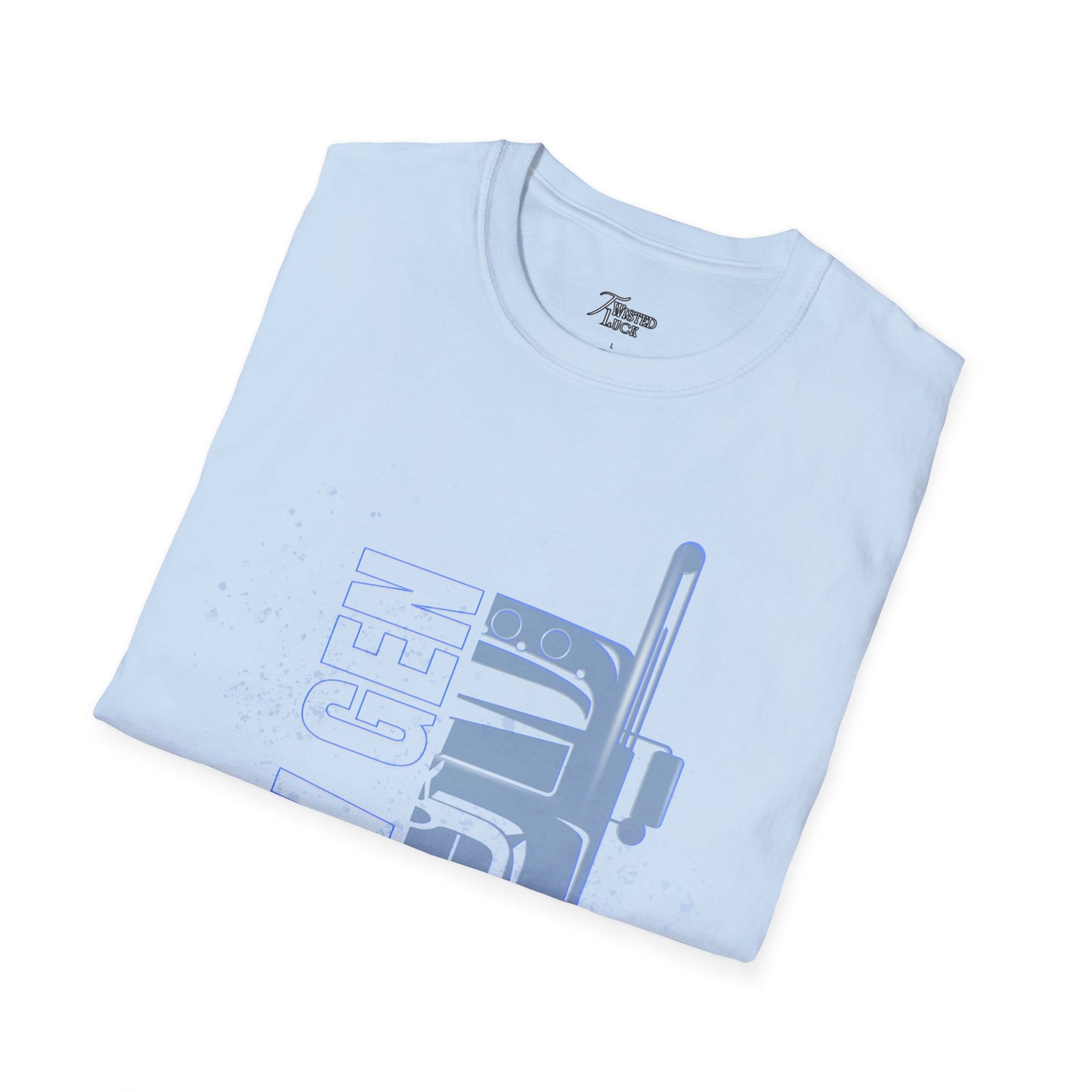 New Gen Truck Graphic T-Shirt, Unisex Softstyle Tee, Perfect for Truck Lovers, Gifts for Dad, Casual Wear, Birthday Present