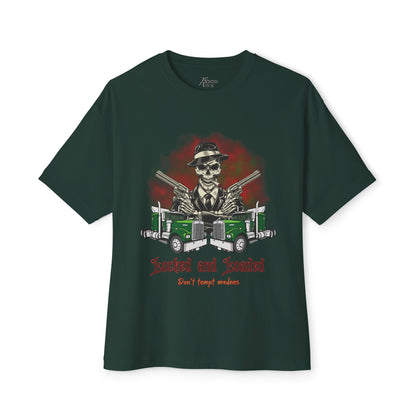 Locked and Loaded- Oversize Boxy Tee