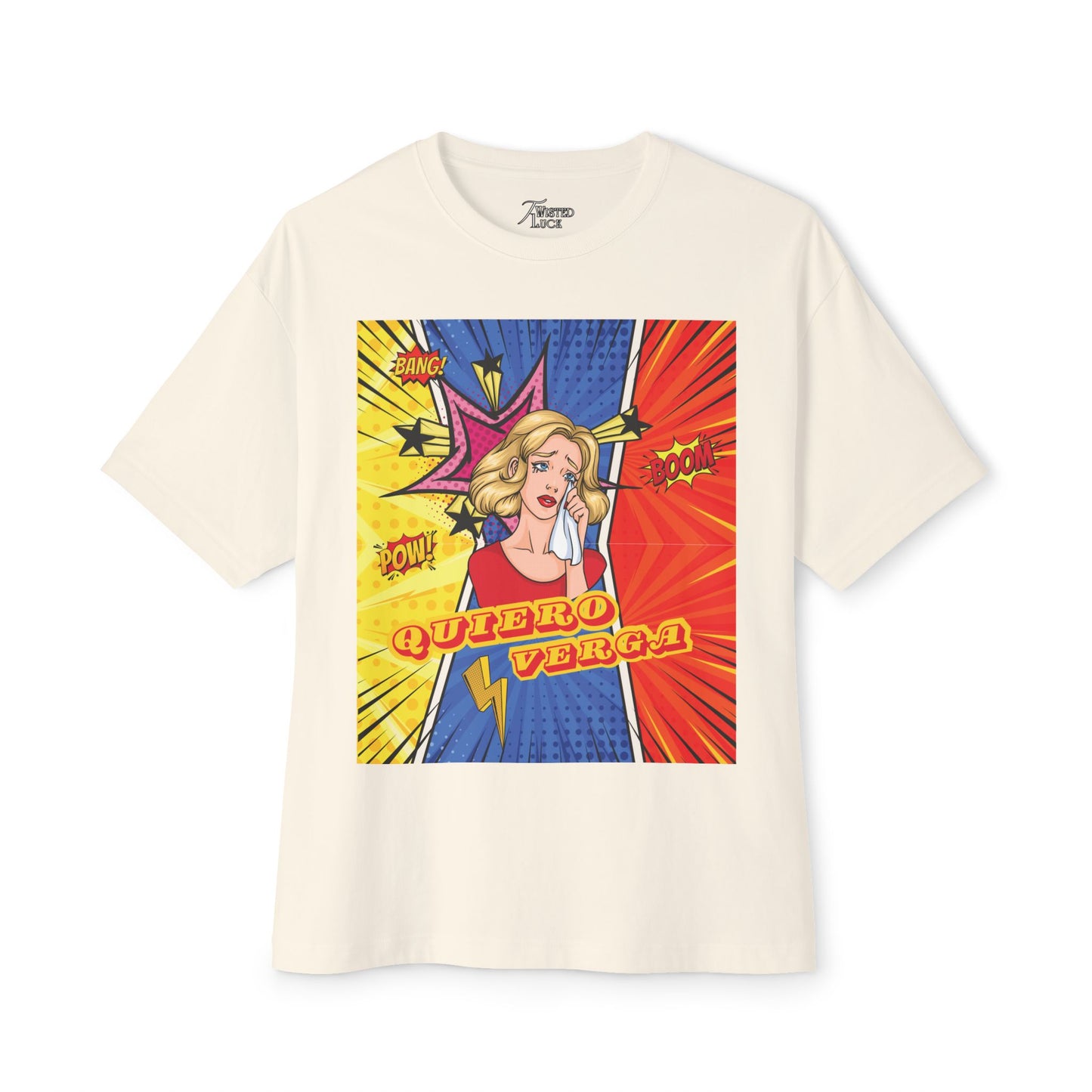 Quiero V- Oversized Boxy Tee