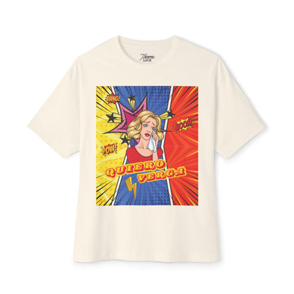 Quiero V- Oversized Boxy Tee