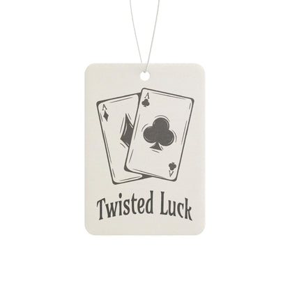Twisted Luck Car Air Freshener, Poker Theme Car Scents