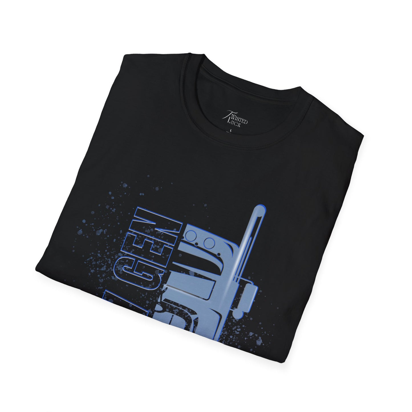 New Gen Truck Graphic T-Shirt, Unisex Softstyle Tee, Perfect for Truck Lovers, Gifts for Dad, Casual Wear, Birthday Present