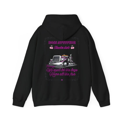 Boss Attitude-Trucker babe Hoodie