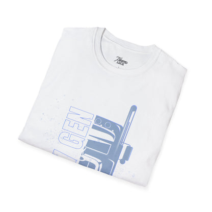 New Gen Truck Graphic T-Shirt, Unisex Softstyle Tee, Perfect for Truck Lovers, Gifts for Dad, Casual Wear, Birthday Present