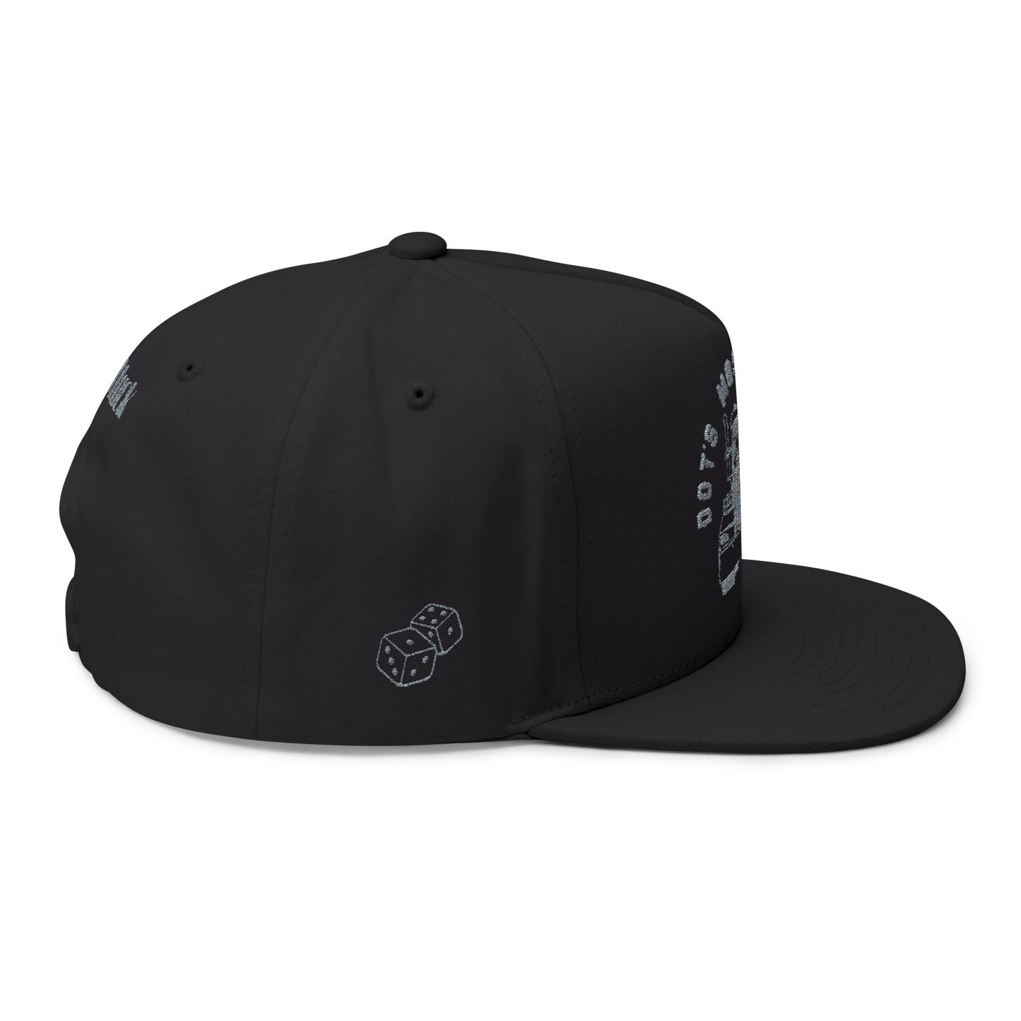 Embroidered Trucker Cap - DOT'S Most Wanted Semi-Truck Design