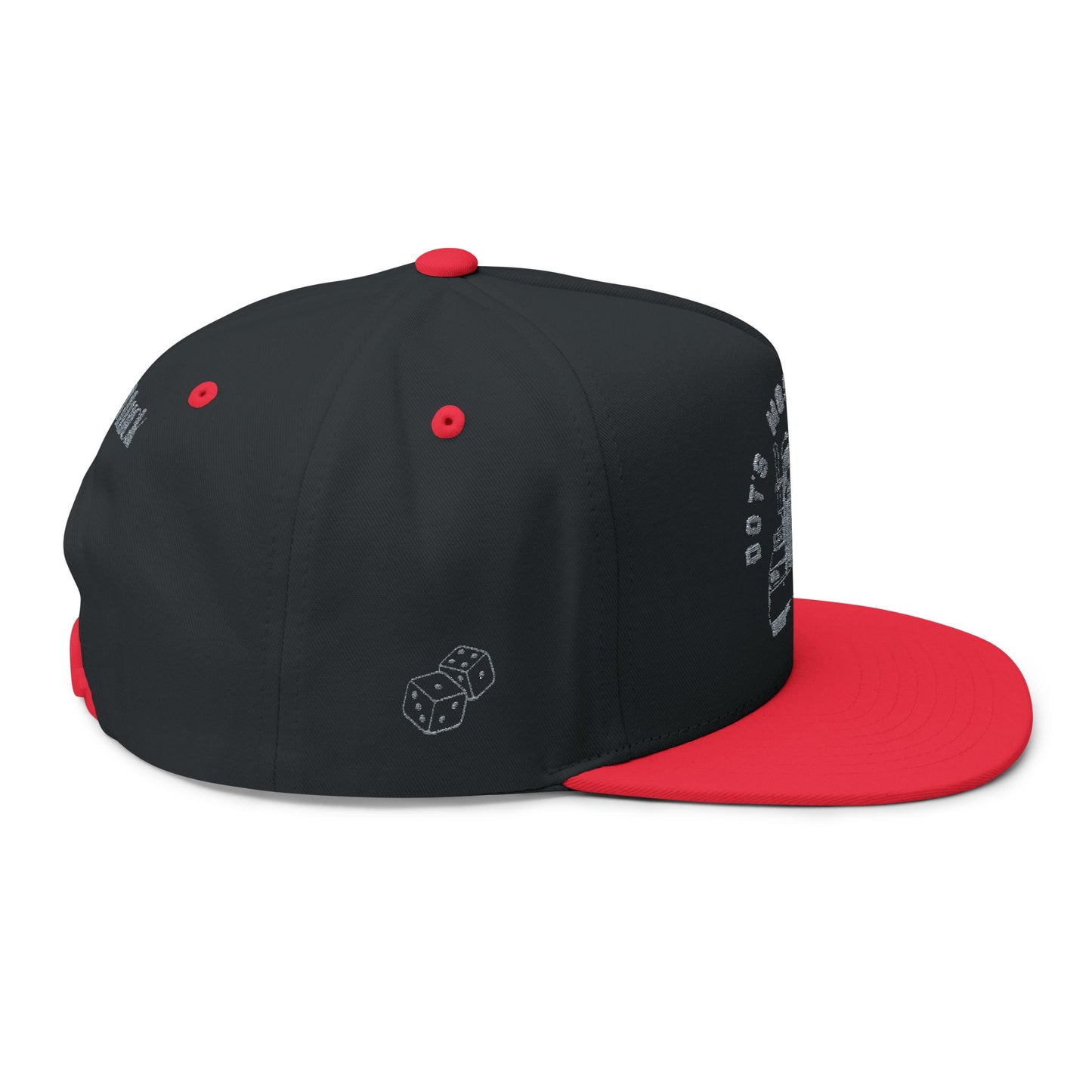 Embroidered Trucker Cap - DOT'S Most Wanted Semi-Truck Design
