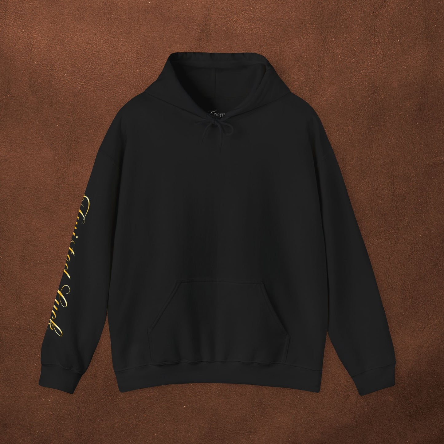 'Twisted Luck' Sunset Semi-truck silhouette